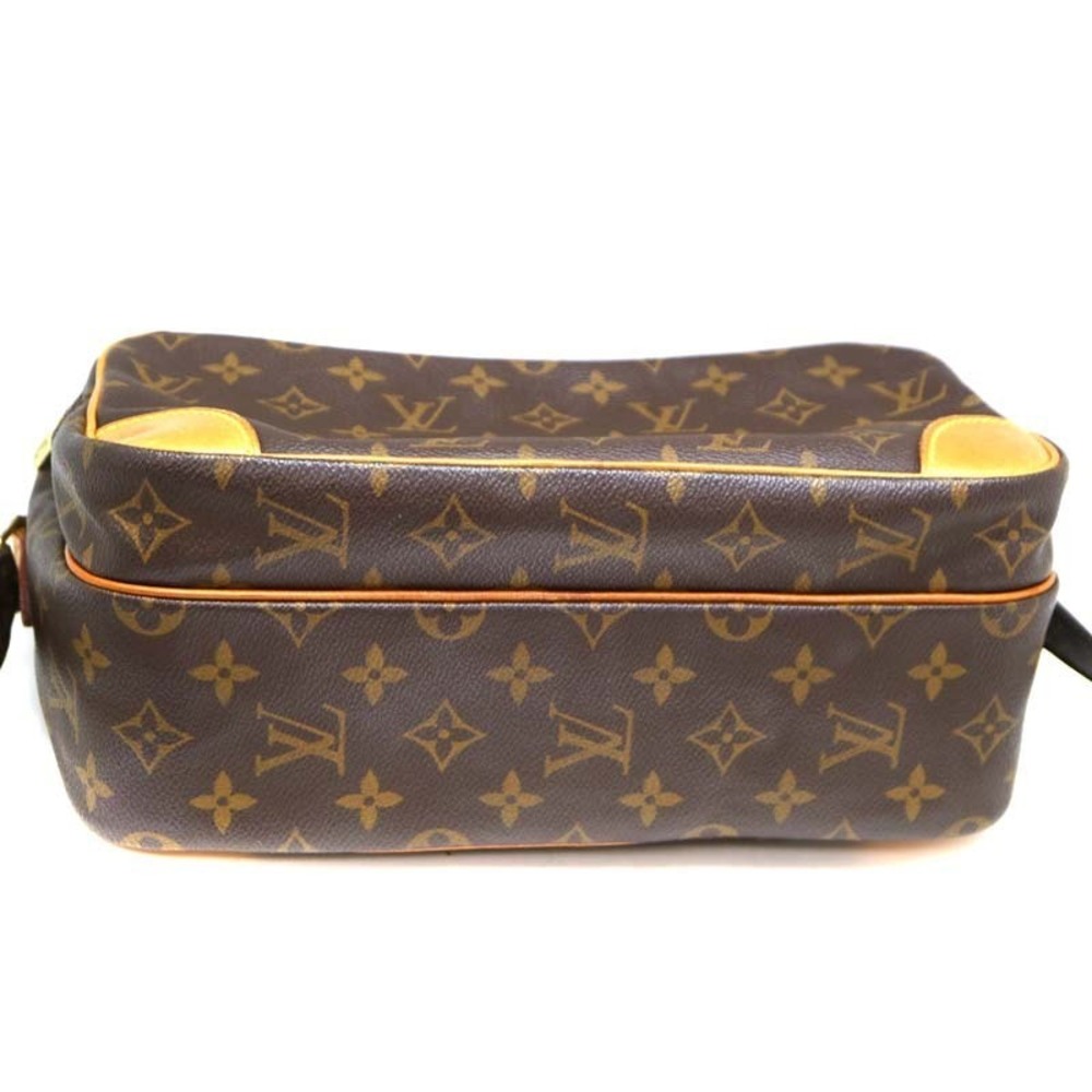 Louis Vuitton Canvas Shoulder Bag Brown Monogram LV Nile - Picture 6 of 6
